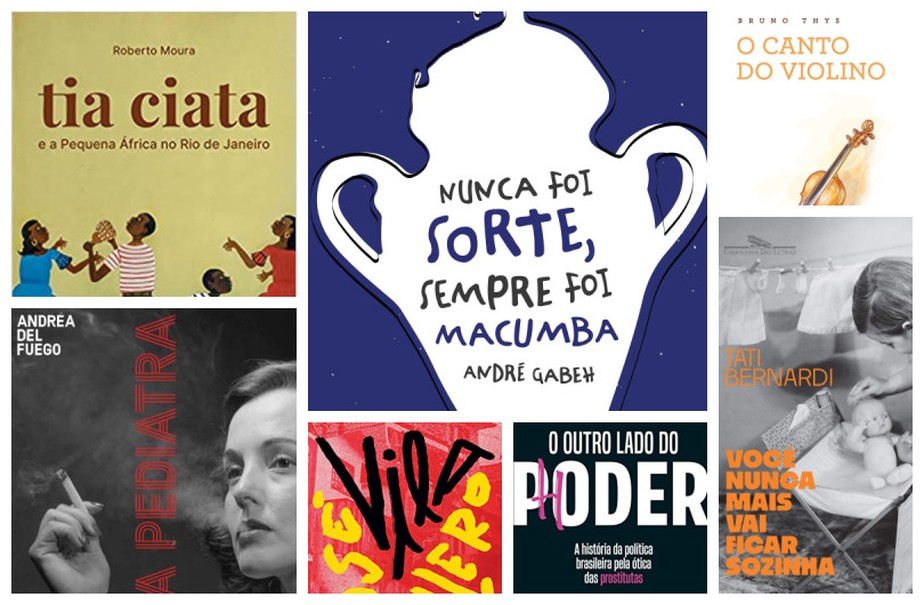 Livros de autores brasileiros lidos pela colunista Martha Batalha