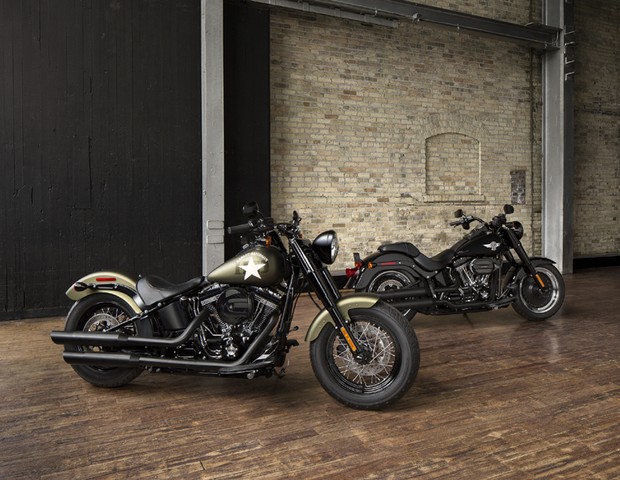 Harley Davidson Slim S da família Softail (Foto: Divulgação)