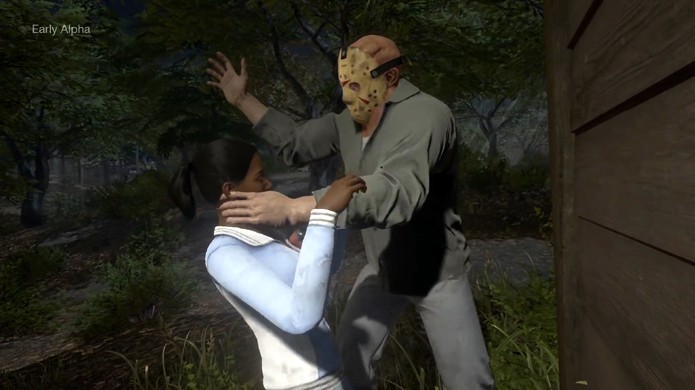 Friday the 13th: The Game apresenta execuções violentas do assassino Jason de Sexta-Feira 13 (Foto: Reprodução/YouTube)
