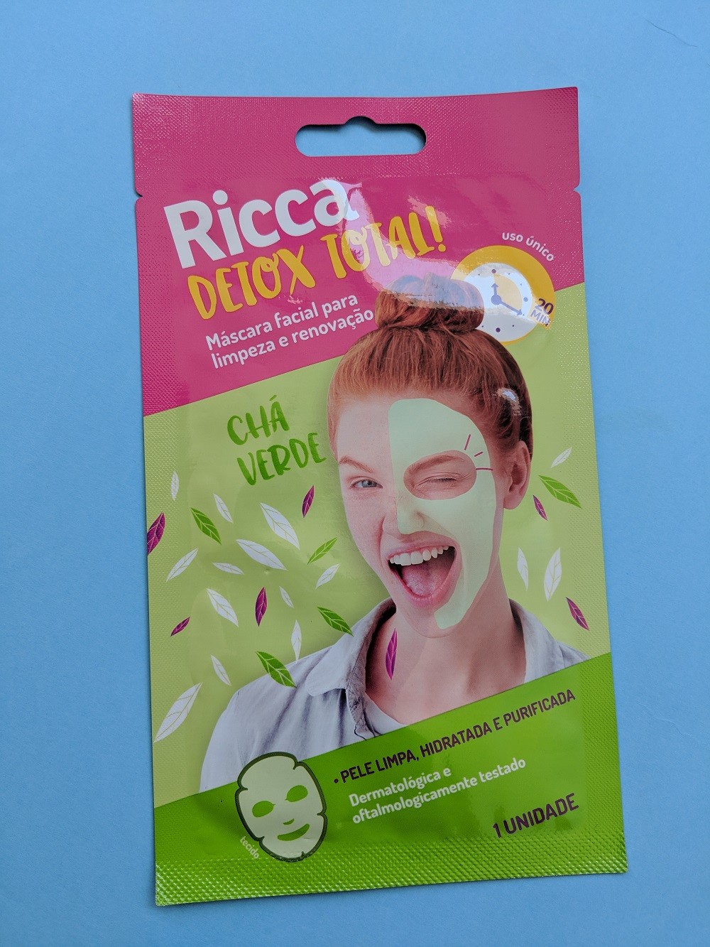 Máscara Facial Detox Total, Ricca (Foto: Acervo Pessoal)