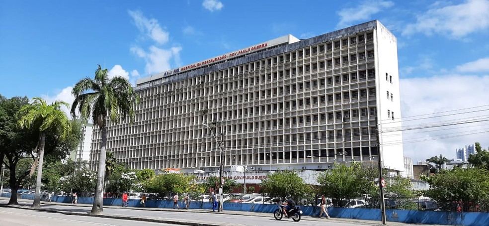 Hospital da Restauração, no Recife — Foto: Everaldo Silva/TV Globo
