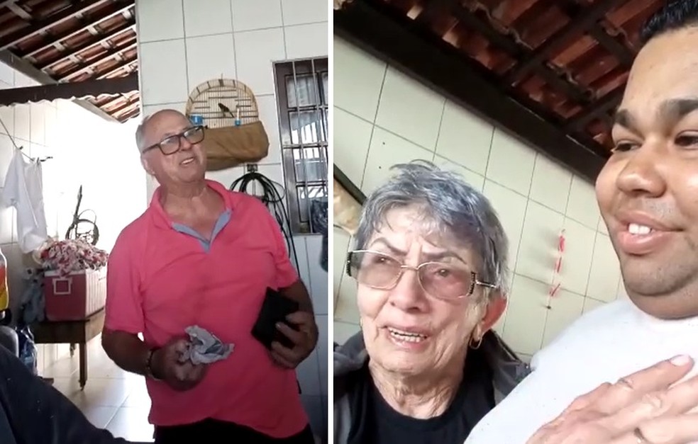 Motorista de app devolve R$ 4 mil esquecidos em carro à casal de idosos e emociona