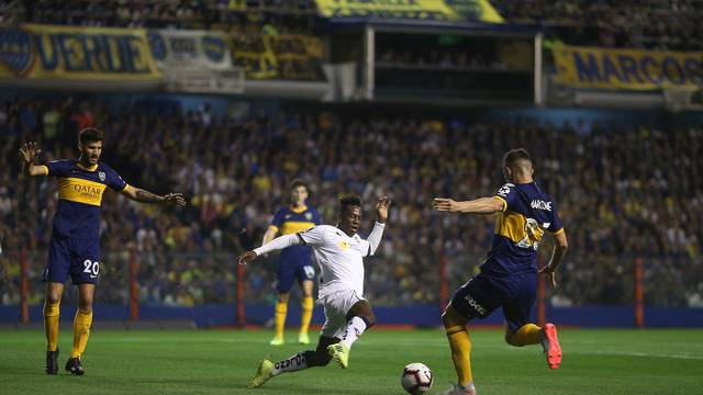 Boca Juniors e LDU ficaram no 0 a 0 na Bombonera