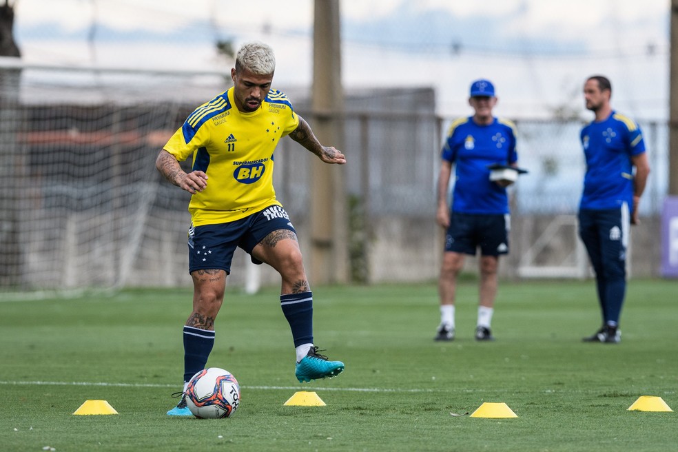 Marcinho não será aproveitado no Cruzeiro de 2022 — Foto: Gustavo Aleixo / Cruzeiro