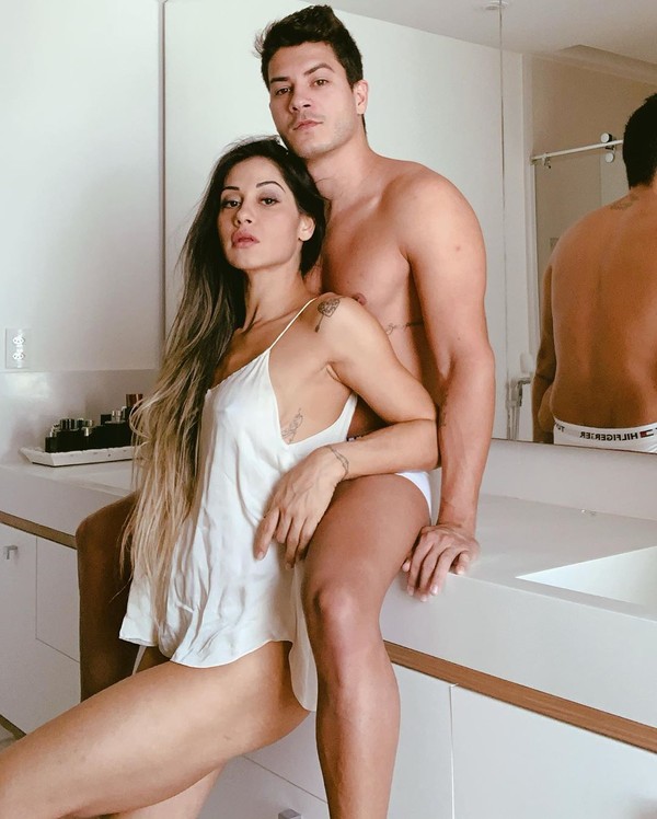 Mayra Cardi e Arthur Aguiar — Foto: Reprodução/Instagram