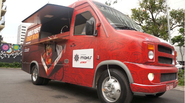 Food Truck da Temakeria Makis Place  (Foto: Divulgação/Temakeria Makis Place )
