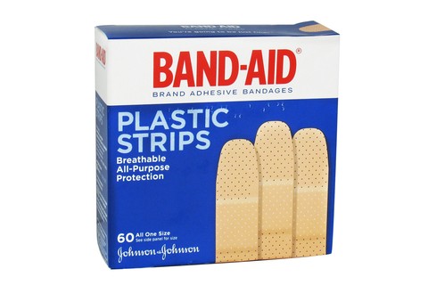 Band-Aid = curativo adesivo