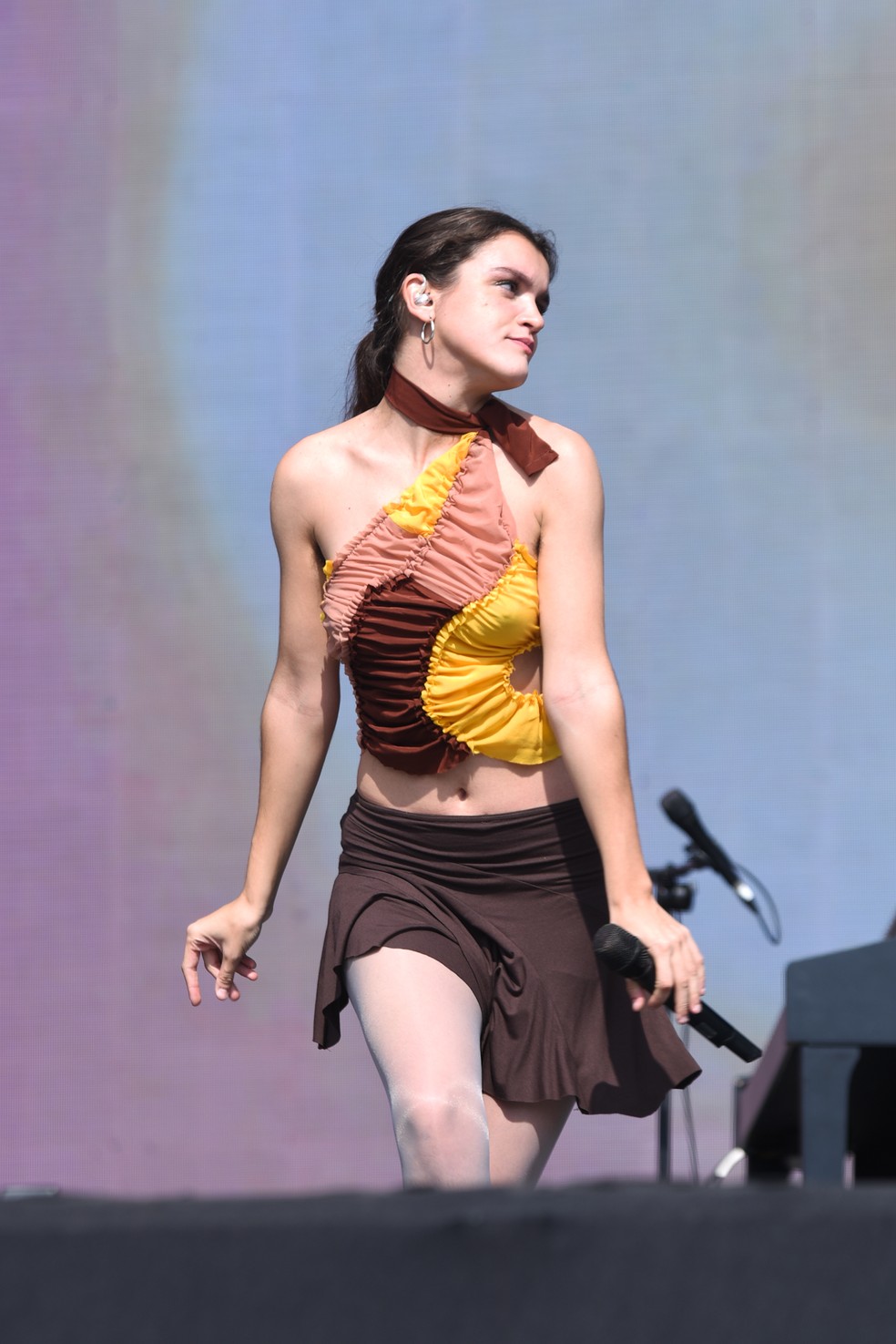 Cantora espanhola Amaia  Foto: Leo Franco/AgNews