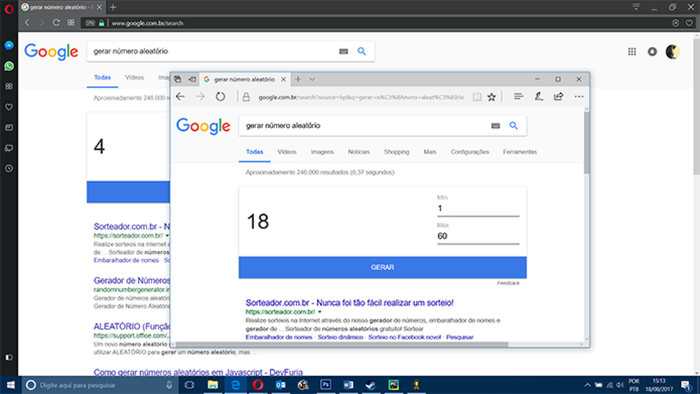 Acesso ao recurso não está limitado ao Chrome (Foto: Reprodução/Filipe Garrett)