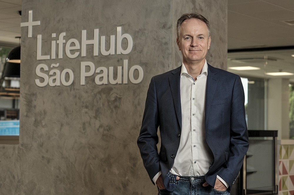 Caspar Van Rijnbach, líder de tecnologia da informação e transformação digital da Bayer Brasil (Foto: Reinaldo Canato/Bayer)