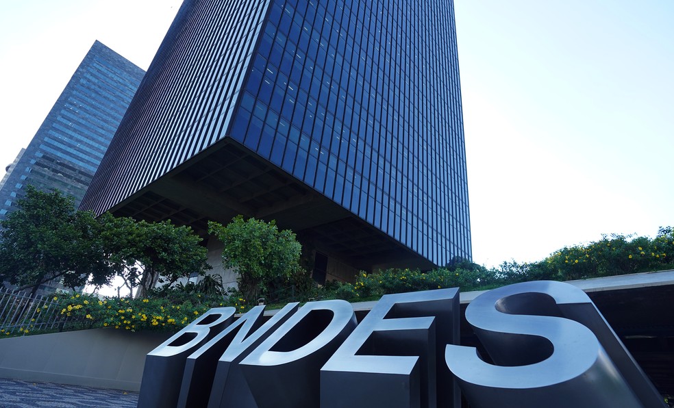Edifcio-sede do BNDES, no centro do Rio — Foto: Marcos Serra Lima/g1