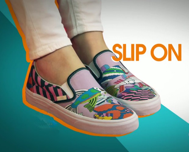 Slip on (Foto: TV Globo)