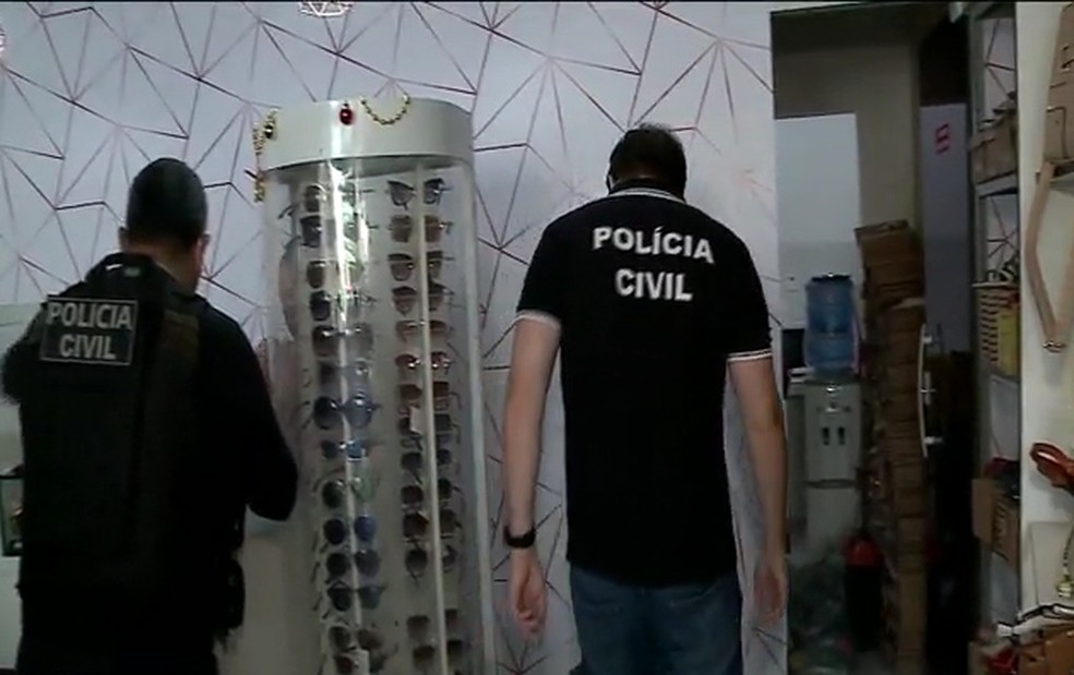 Produtos falsificados são apreendidos em lojas e depósitos da Grande São Luís — Foto: Reprodução/ TV Mirante
