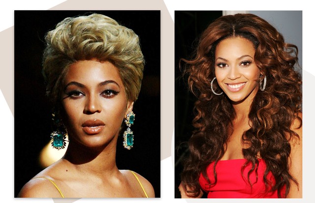 Celebridades usando peruca: Beyoncé (Foto: Getty Images)