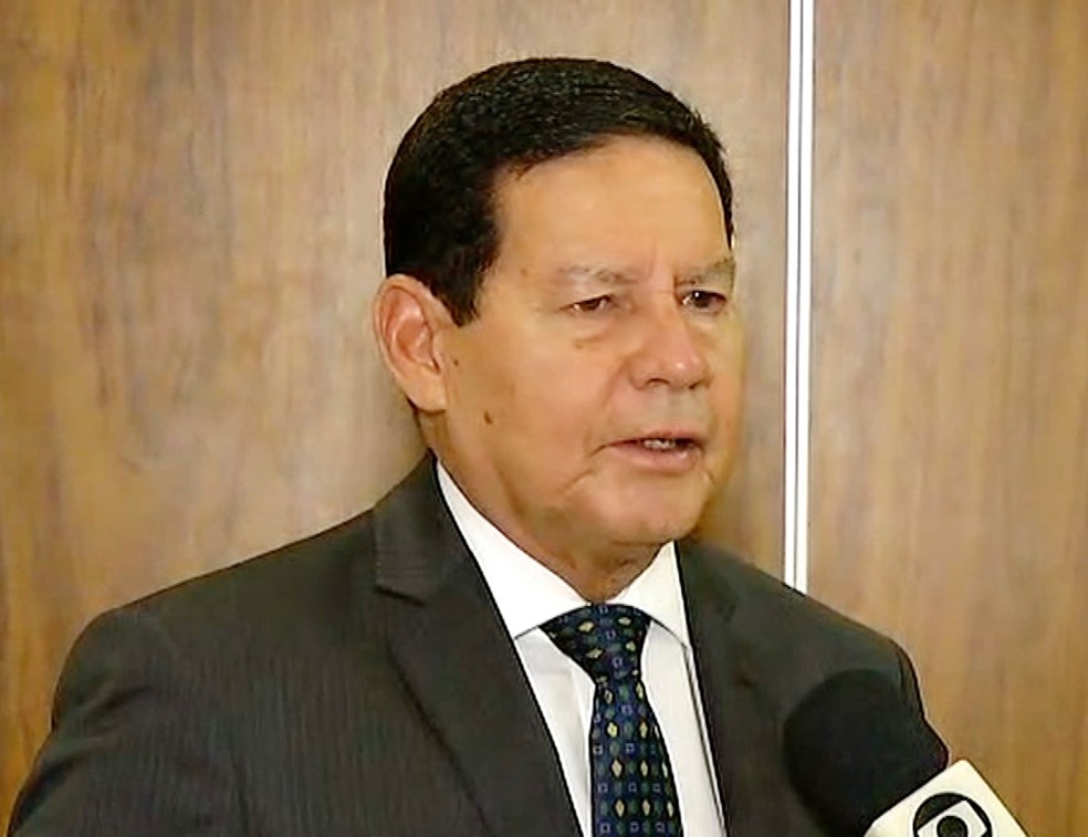 Em Natal, Hamilton MourÃ£o participa da abertura do 37Â° Encontro EconÃ´mico da CÃ¢mara de ComÃ©rcio Brasil-Alemanha â Foto: Inter TV Cabugi 