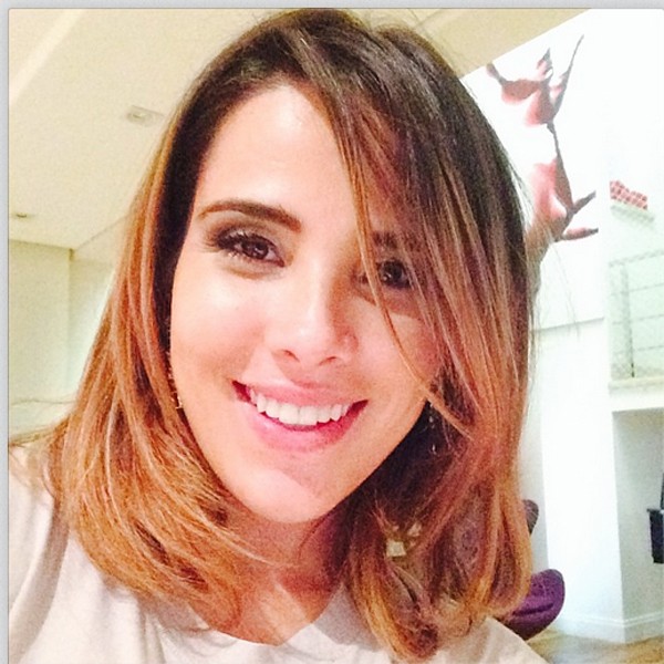 Wanessa finge que cortou o cabelor (Foto: Reprodução/Instagram)
