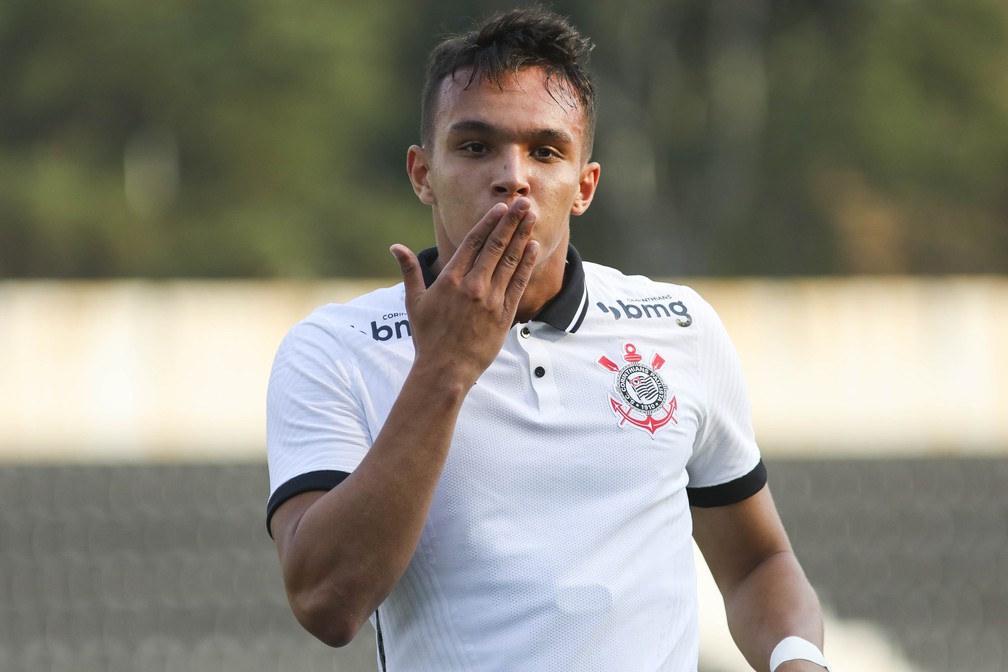 Giovane tem se destacado na categoria sub-20 do Corinthians — Foto: Anderson Rodrigues / Ag.Corinthians
