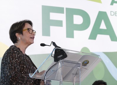 tereza cristina-frente parlamentar da agropecuária-fpa-ministério-agricultura-ministra (Foto: FPA/Flickr)