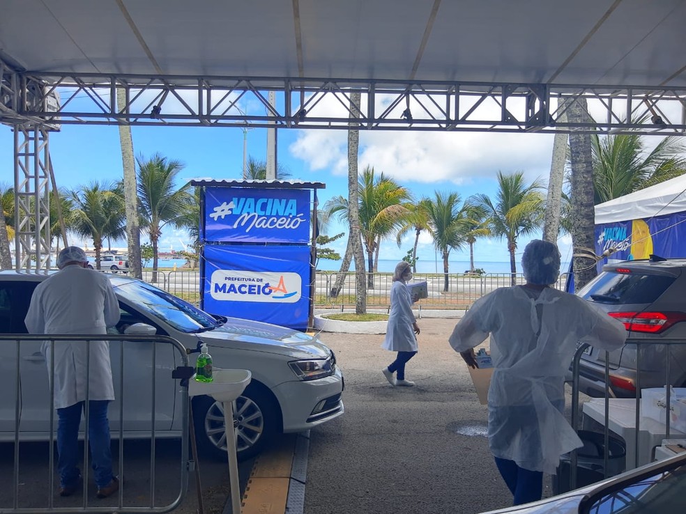 maceio inicia maratona da vacina e amplia idade para pessoas sem comorbidade alagoas g1