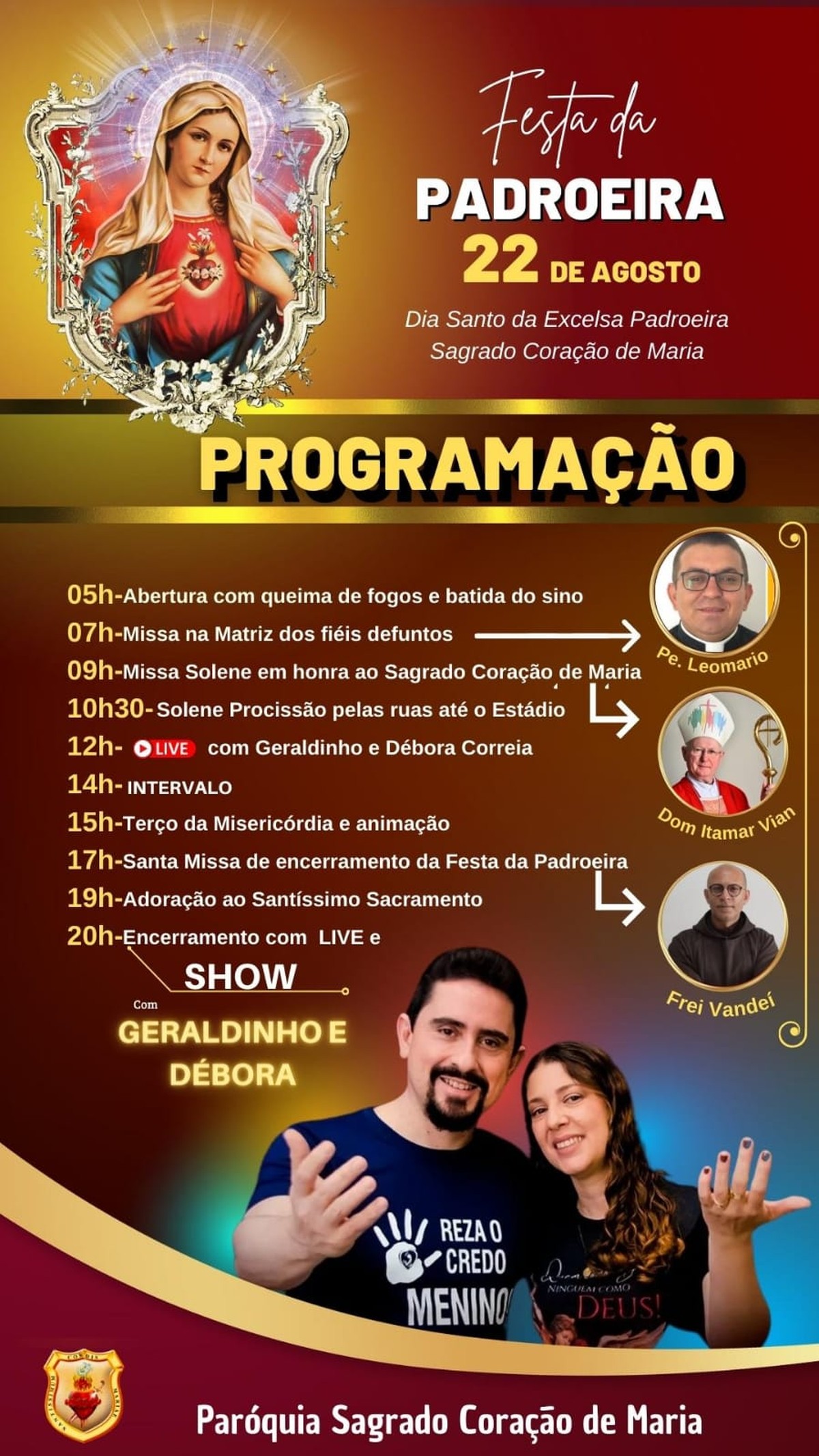 Festa da Padroeira acontece no dia 22/8 | Tá Rolando | Rede Globo 