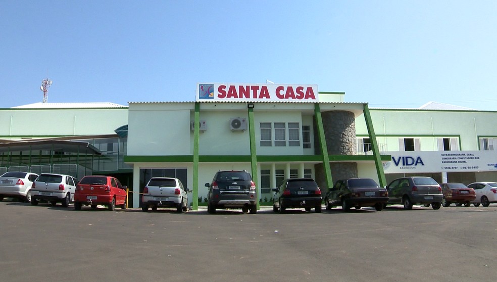 Santa Casa de Misericórdia de Osvaldo Cruz — Foto: TV Fronteira