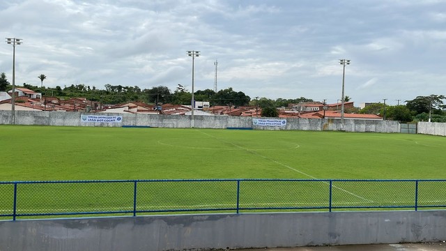 Estádio Rafael Seabra, em Tuntum
