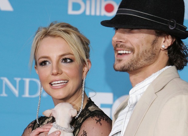 Britney Spears e o ex-marido Kevin Federline (Foto: Getty Images)