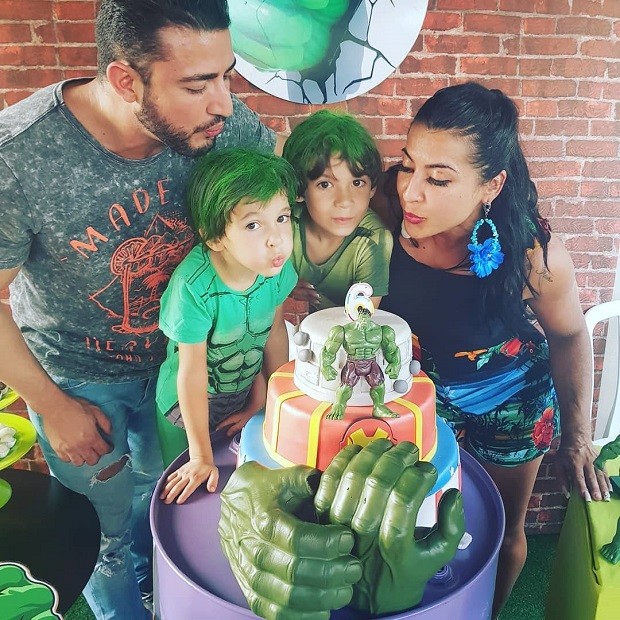 Priscila Pires comemora os 6 anos do filho Gabriel (Foto: Reprodução/Instagram)
