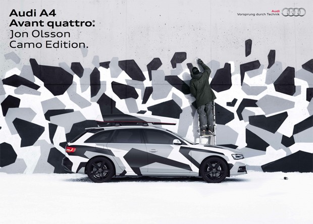 Audi A4 Avant - Jon Olsson Camo Edition (Foto: divulgação)