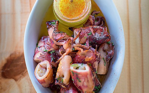 Lulas de coentrada - Casa e Jardim | Peixe e frutos do mar