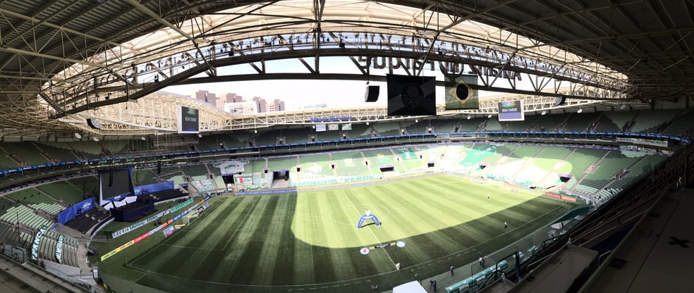 Palmeiras x Flamengo será disputado no Allianz Parque — Foto: Felipe Zito