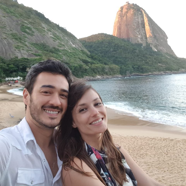 Marcos Veras posa em clima de romance com namorada e arrancam elogios da web (Foto: Reprodução/Instagram)