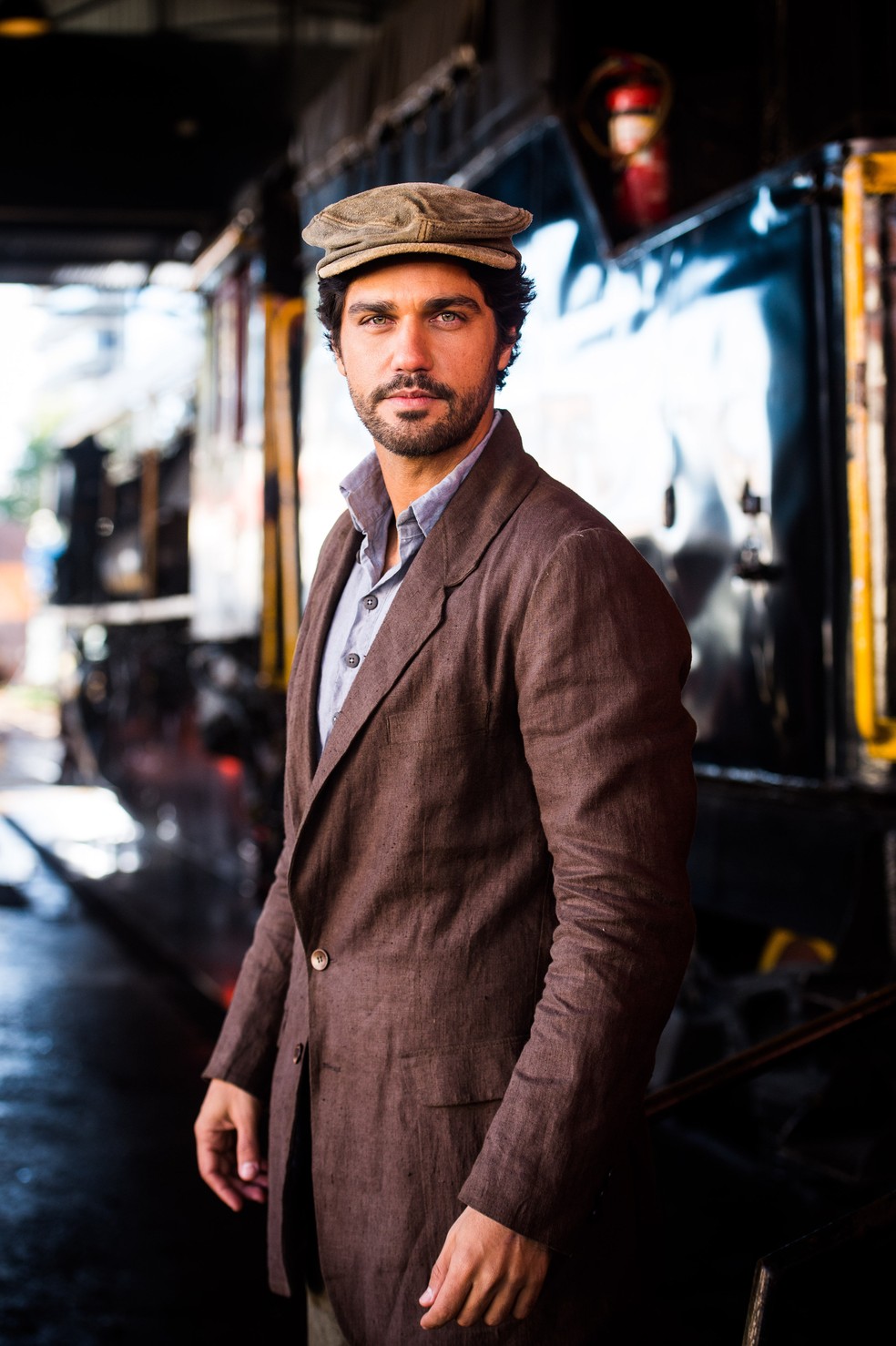 Bruno Cabrerizo é Inácio em 'Tempo de Amar' (Foto: João Miguel Júnior/Globo)