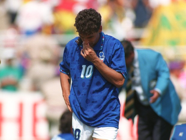 Roberto Baggio 1994 (Foto: Getty Images)
