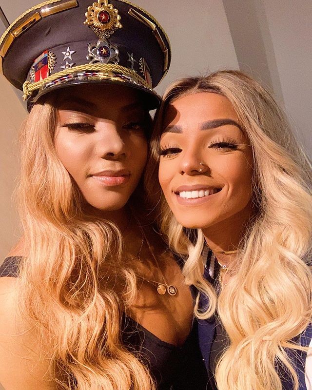 Brunna Gonçalves e Ludmilla caracterizada como Beyoncé (Foto: Reprodução / Instagram)