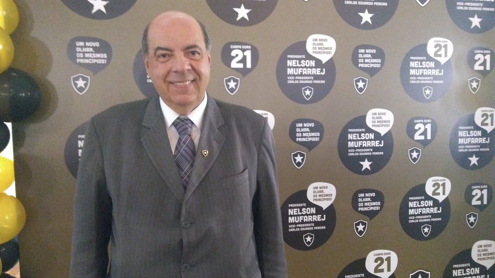 Nelson Mufarrej lançou chapa na noite desta quinta-feira (Foto: Thiago Lima)