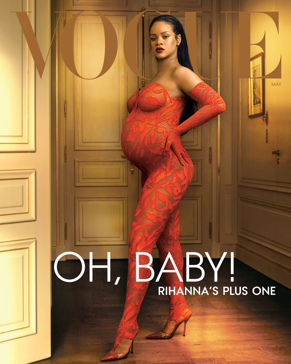 Rihanna para 'Vogue' — Foto: Reprodução/Instagram/Rihanna