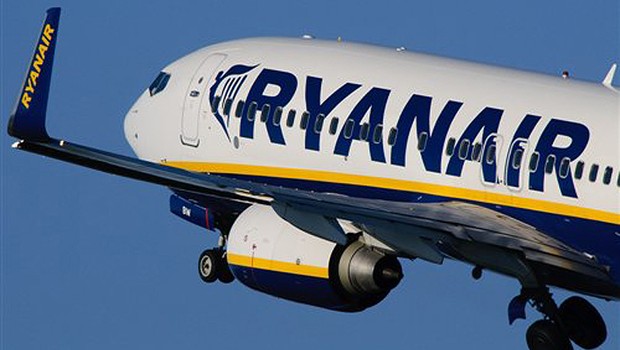 Boeing da Ryanair (Foto: Reprodução)