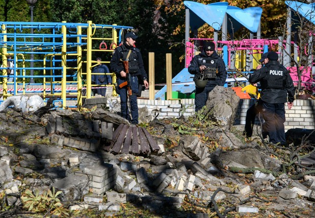 bombardeios em kiev (Foto: Getty Images)