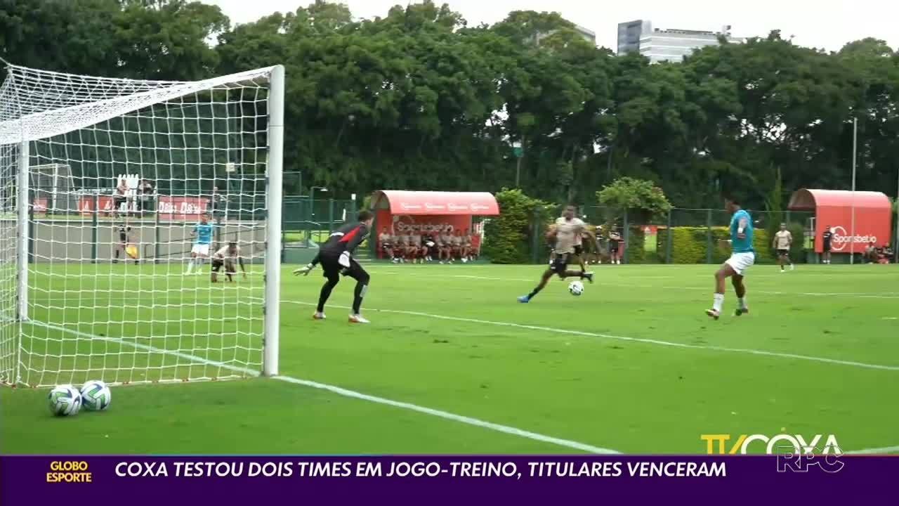 Coritiba perde para o São Paulo em jogo-treino no CT de Cotia