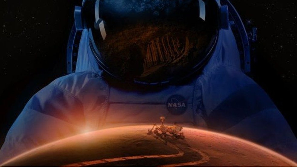 Nasa prevê comunidade humana em Marte a partir da década de 2030 (Foto: Nasa)