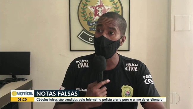 Polícia Civil investiga venda de notas falsas pela internet