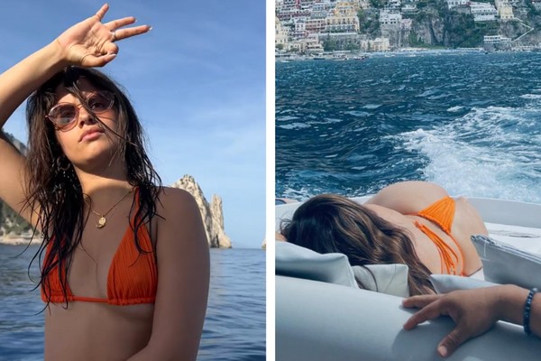 Camila Cabello curte férias na Itália (Foto: Reprodução/Instagram)