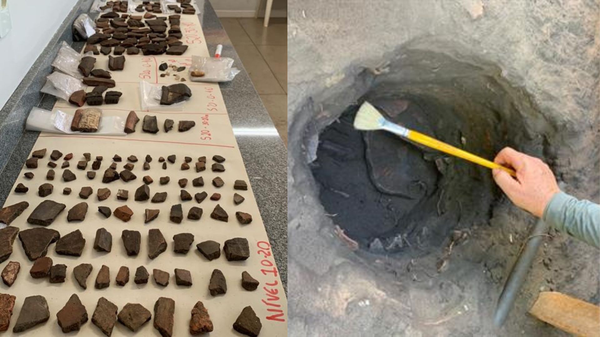Estudantes e professores da UPF encontraram 10,2 mil artefatos na Vila de Santa Cruz (Foto: UPF )