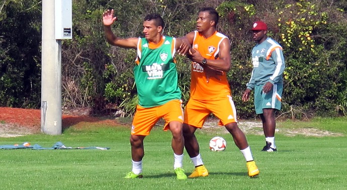 Lucas Gomes e Guilherme Santos Fluminense (Foto: Richard Souza)