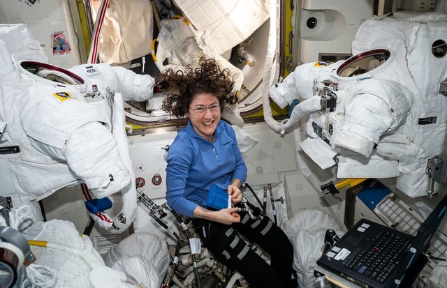 Como é ser uma mulher no espaço, segundo a astronauta Christina Koch  (Foto: NASA)