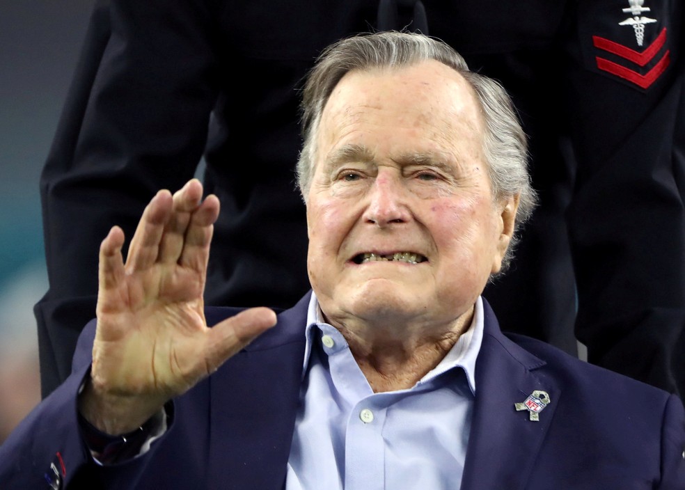 George H.W. Bush em 2017 (Foto: REUTERS/Adrees Latif/File Photo)