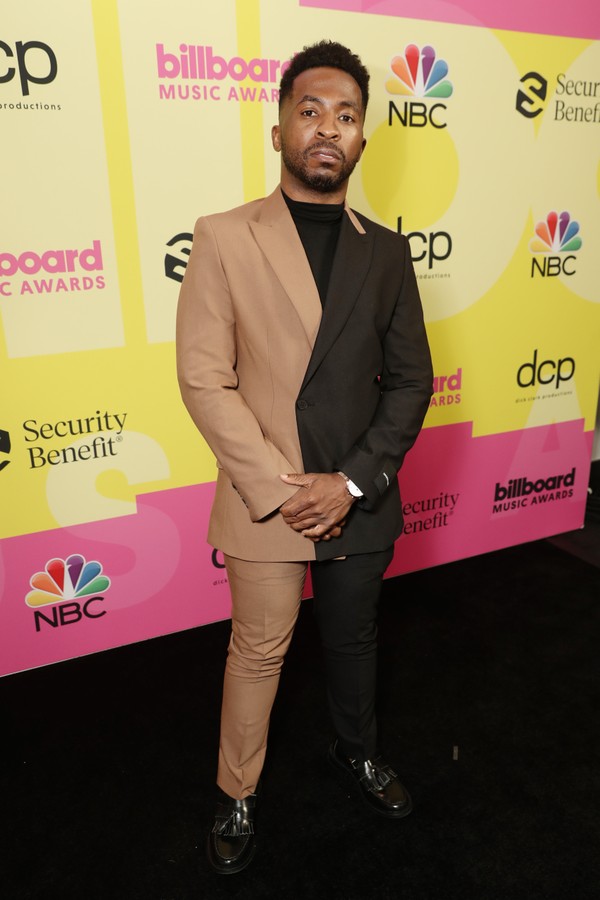 LOS ANGELES, CA - MAY 23:  2021 BILLBOARD MUSIC AWARDS -- Pictured: Trell Thomas arrives to the 2021 Billboard Music Awards held at the Microsoft Theater on May 23, 2021 in Los Angeles, California. --  (Photo by Todd Williamson/NBC/NBCU Photo Bank via Get (Foto: NBCU Photo Bank via Getty Images)