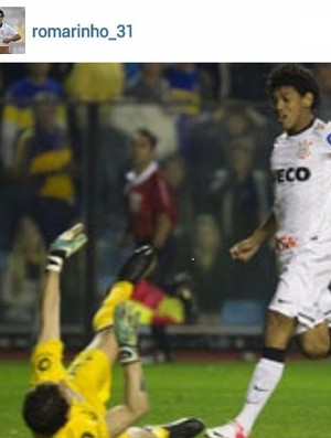 Romarinho final Libertadores imagem instagram (Foto: Reprodução / Instagram)