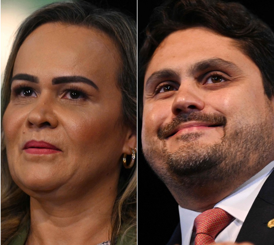 Os ministros Daniela do Waguinho e Juscelino Filho, do União Brasil